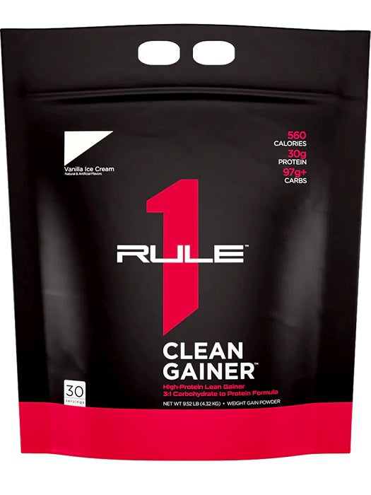 R1 Clean Gainer, Vanilla Ice Cream - 4320 grams - Rule One