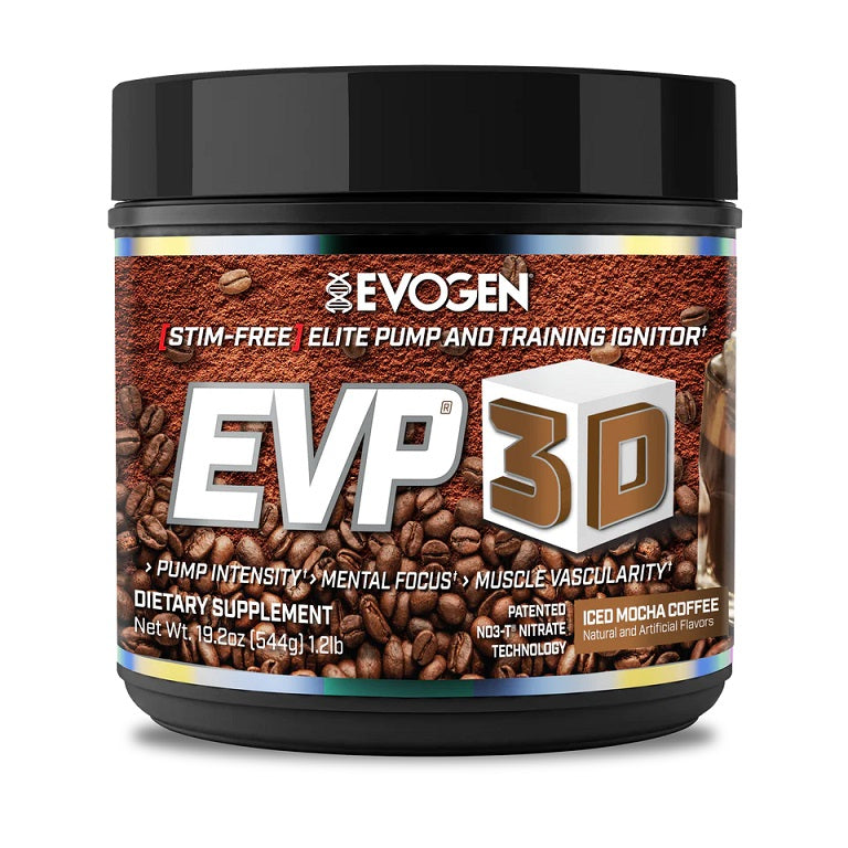 EVP 3D, Iced Mocha Coffee - 544 grams - Evogen