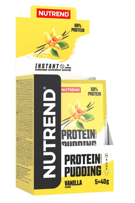 Protein Pudding, Vanilla - 5 x 40g - Nutrend