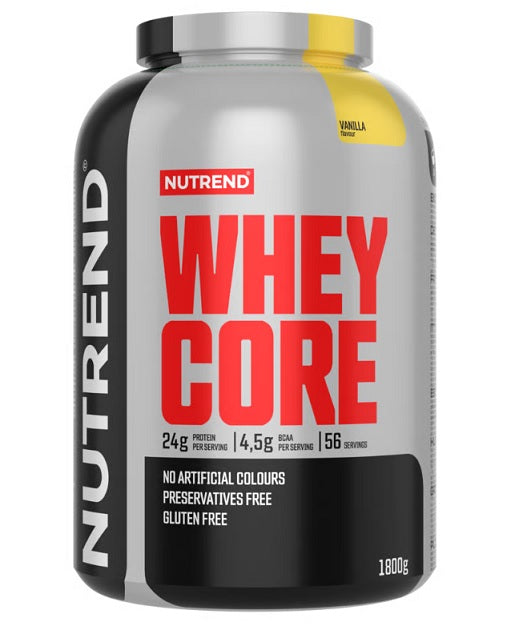 Whey Core, Vanilla - 1800 grams - Nutrend