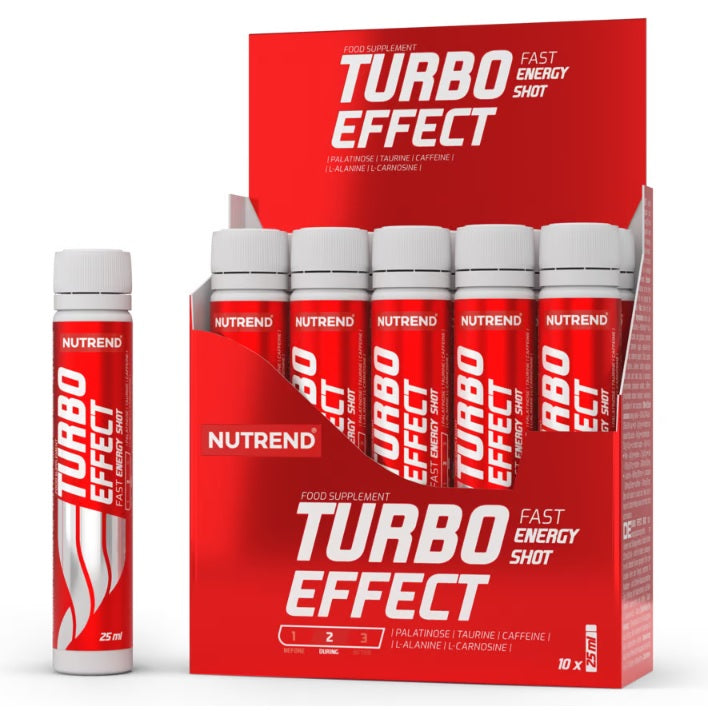 Turbo Effect Shot - 10 x 25 ml. - Nutrend