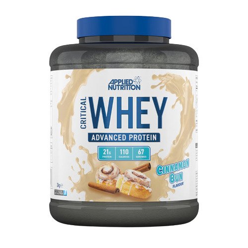 Critical Whey, Cinnamon Bun - 2000 grams - Applied Nutrition