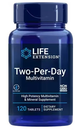 Two-Per-Day - 120 tablets - Life Extension
