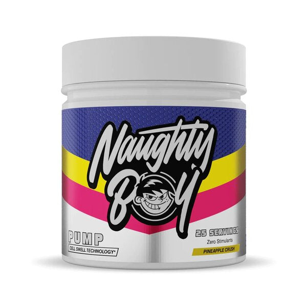 Pump, Pineapple Crush - 400 grams - Naughty Boy