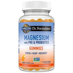 Dr. Formulated Magnesium with Pre & Probiotics Gummies, Orange Creme - 60 gummies - Garden of Life