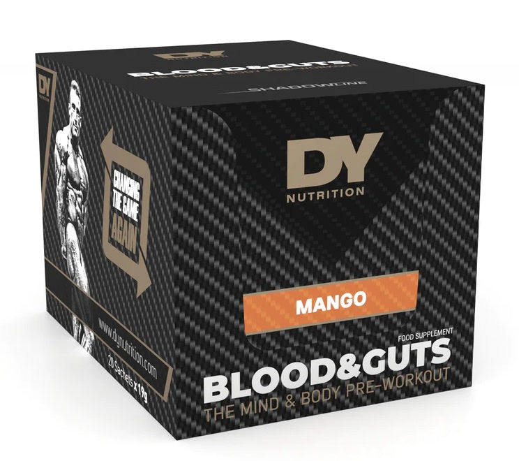 Blood and Guts Sachets, Mango - 20 x 19g - Dorian Yates