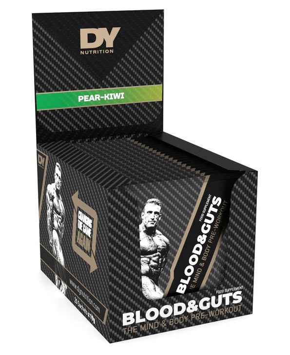 Blood and Guts Sachets, Pear-Kiwi - 20 x 19g - Dorian Yates