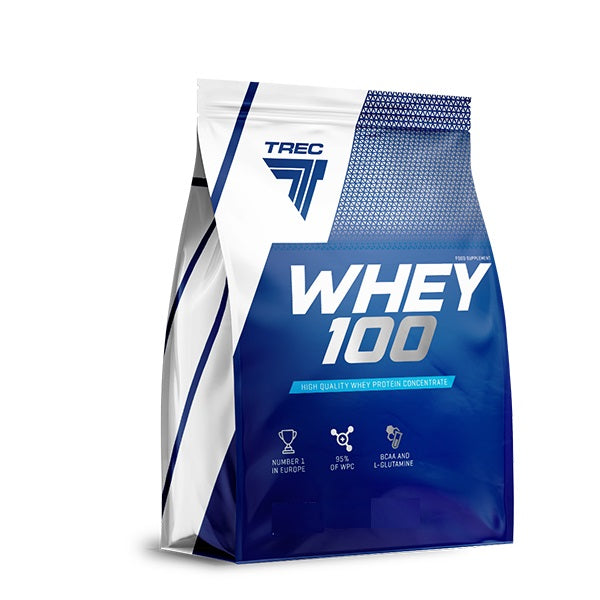 Whey 100 (Bag), Double Chocolate - 700 grams - Trec Nutrition