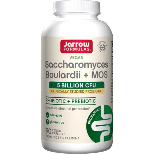 Saccharomyces Boulardii + MOS - 90 vcaps - Jarrow Formulas