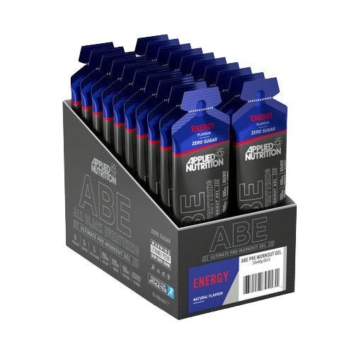 ABE - All Black Everything Gel, Energy - 20 x 60g - Applied Nutrition
