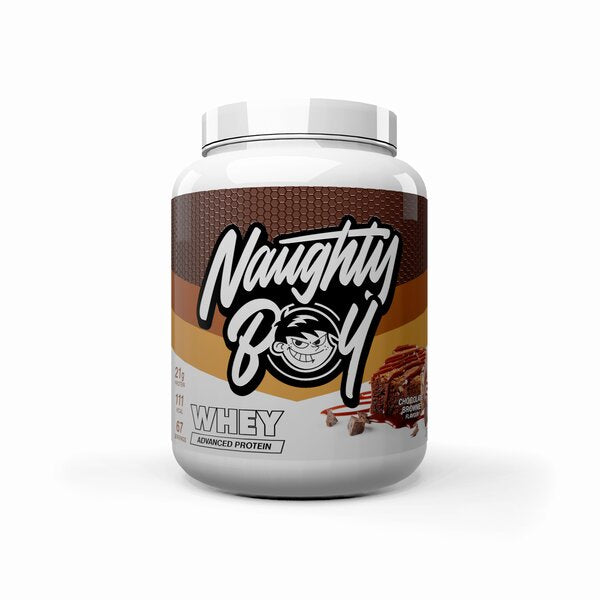 Advanced Whey, Chocolate Brownie - 2010 grams - Naughty Boy