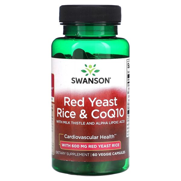 Red Yeast Rice & CoQ10 - 60 vcaps - Swanson