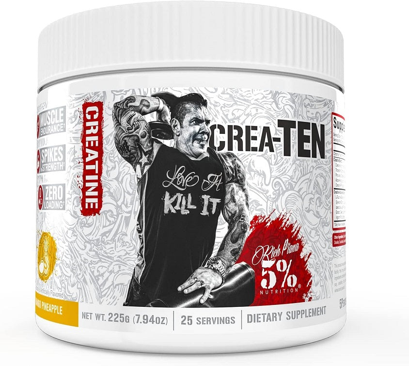 Crea-TEN - Legendary Series, Mango Pineapple - 225 grams - 5% Nutrition