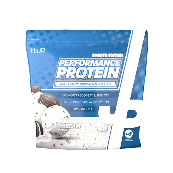 Performance Protein Smooth, Custard Cream - 2000 grams - Trained by JP
