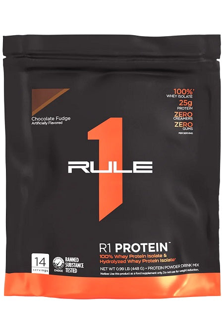 R1 Protein, Chocolate Fudge - 448 grams - Rule One