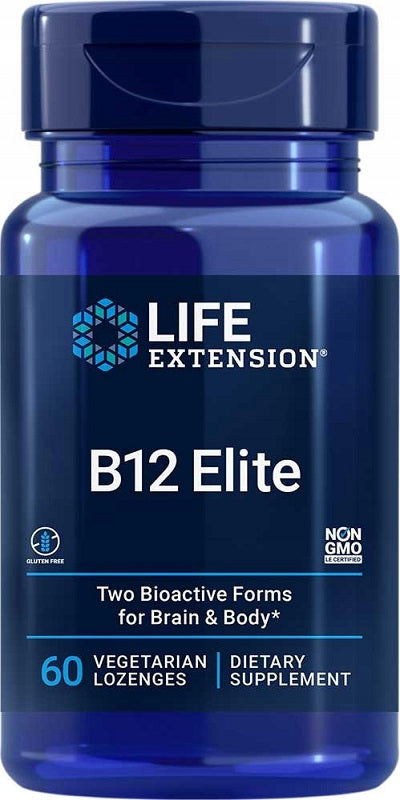 B12 Elite - 60 vegetarian lozenges - Life Extension