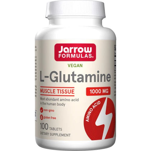 L-Glutamine, 1000mg - 100 tablets - Jarrow Formulas