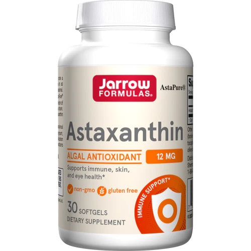 Astaxanthin, 12mg - 30 softgels - Jarrow Formulas