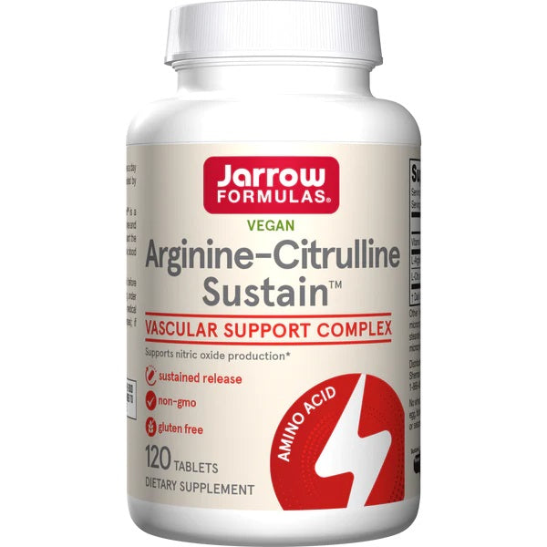 Arginine-Citrulline Sustain - 120 tablets - Jarrow Formulas