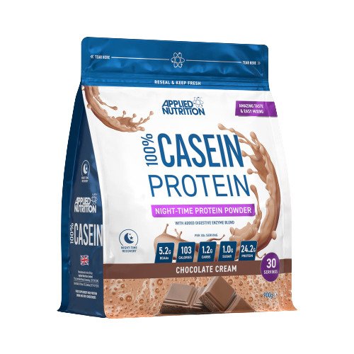 100% Casein Protein, Chocolate Cream - 900 grams - Applied Nutrition