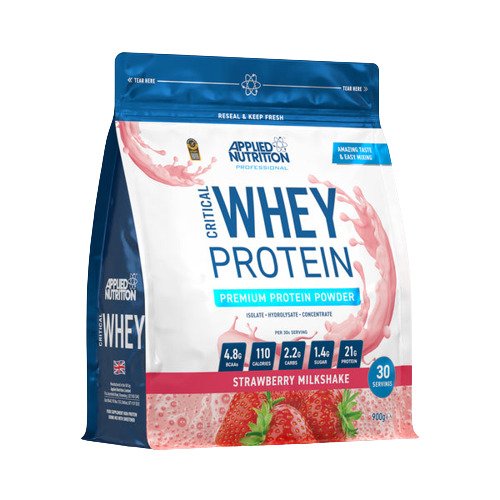 Critical Whey, Strawberry Milkshake (EAN 5056555203149) - 900 grams - Applied Nutrition