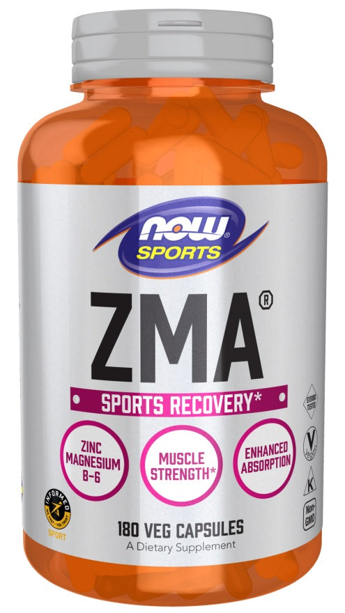 ZMA - Sports Recovery - 180 vcaps - NOW Foods