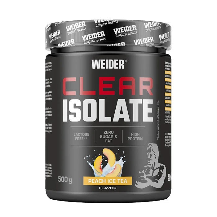 Clear Isolate, Peach Ice Tea - 500 grams - Weider