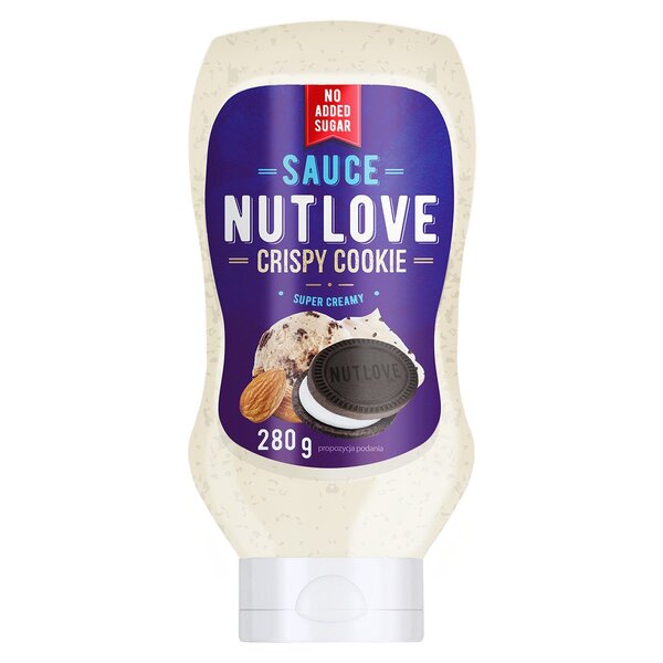 Nutlove Sauce, Crispy Cookie - 280 ml. - Allnutrition
