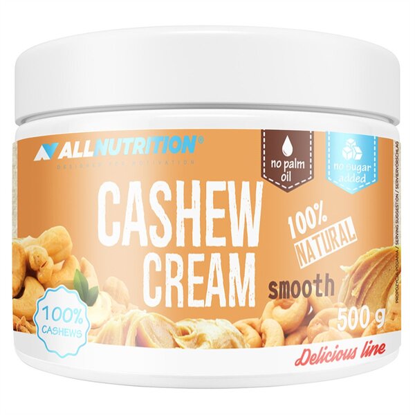 Cashew Cream, Smooth - 500 grams - Allnutrition