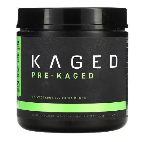 Pre-Kaged, Fruit Punch - 546 grams - Kaged Muscle