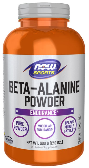 Beta-Alanine, Powder - 500 grams - NOW Foods