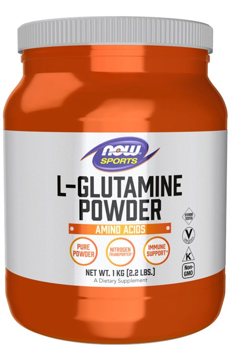 L-Glutamine, Powder - 1000 grams - NOW Foods