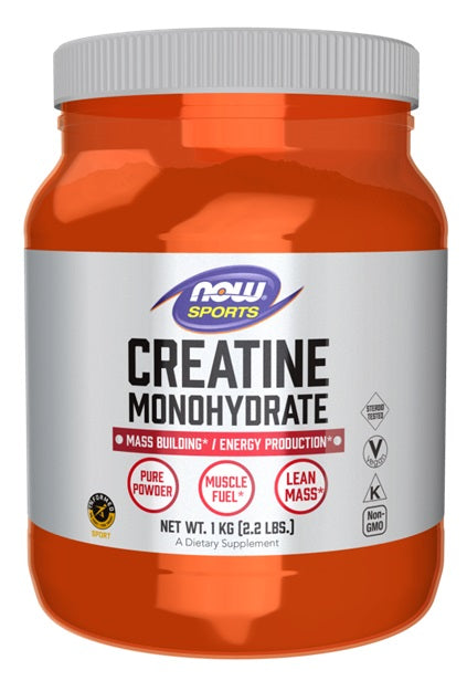 Creatine Monohydrate, Pure Powder - 1000 grams - NOW Foods