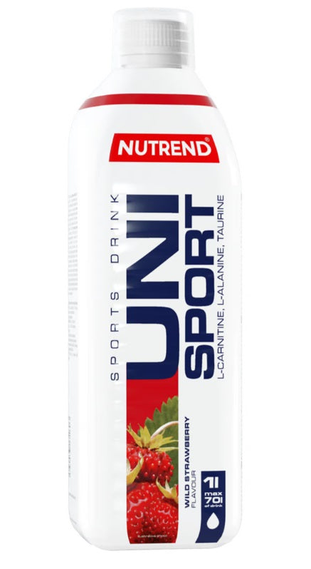 Unisport, Wild Strawberry - 1000 ml. - Nutrend