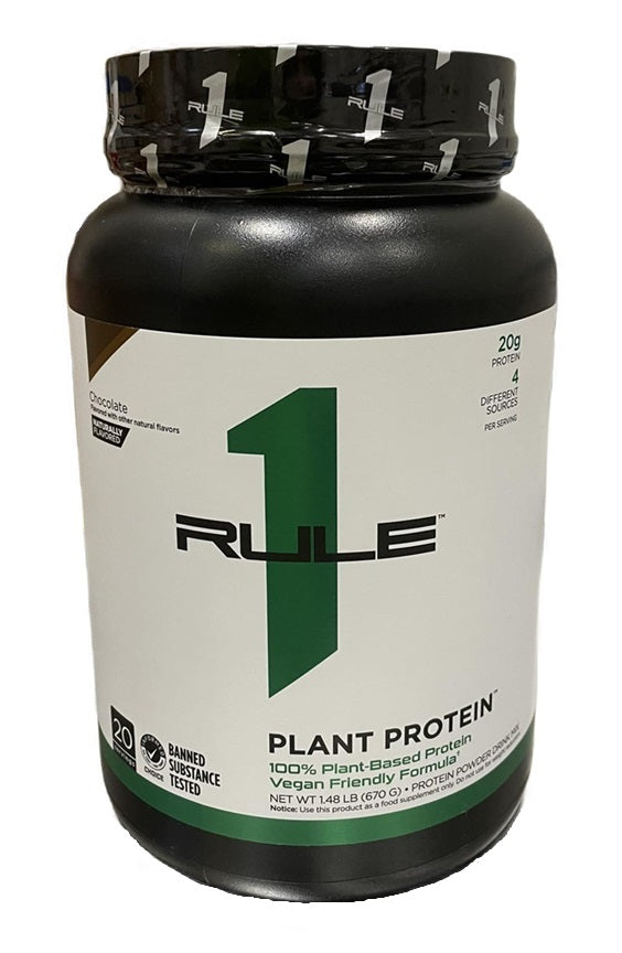 Plant Protein, Chocolate - 670 grams - Rule One