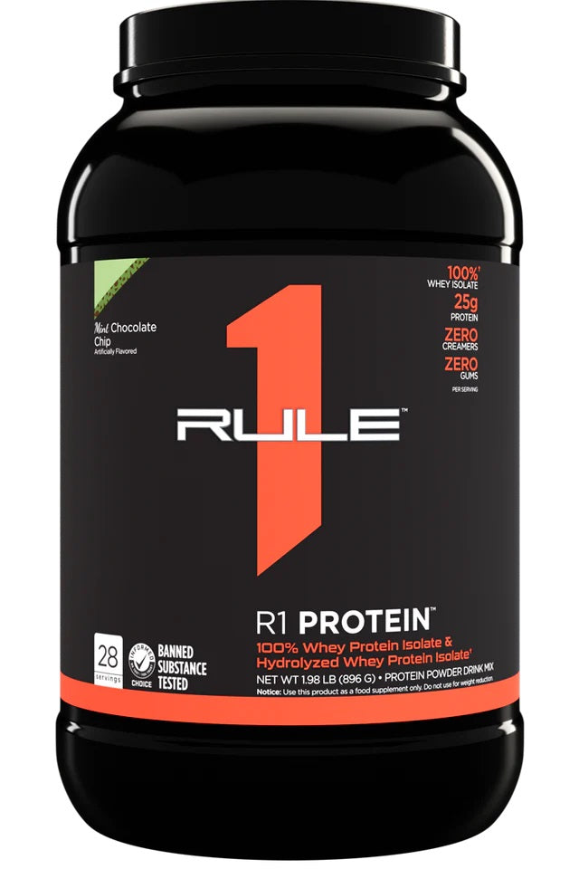 R1 Protein, Mint Chocolate Chip - 896 grams - Rule One
