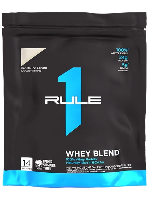 R1 Whey Blend, Vanilla Ice Cream - 462 grams - Rule One