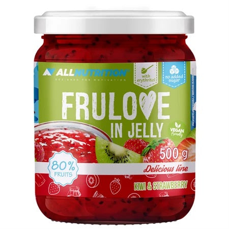 Frulove In Jelly, Kiwi & Strawberry - 500 grams - Allnutrition