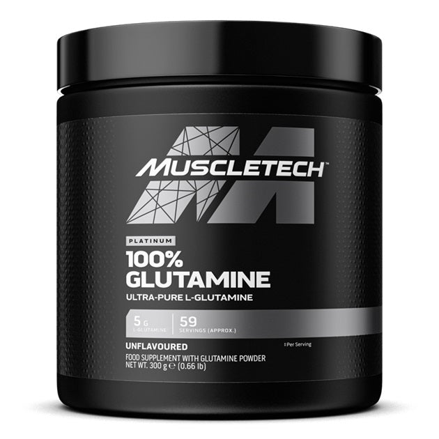 Platinum 100% Glutamine - 300 grams - MuscleTech