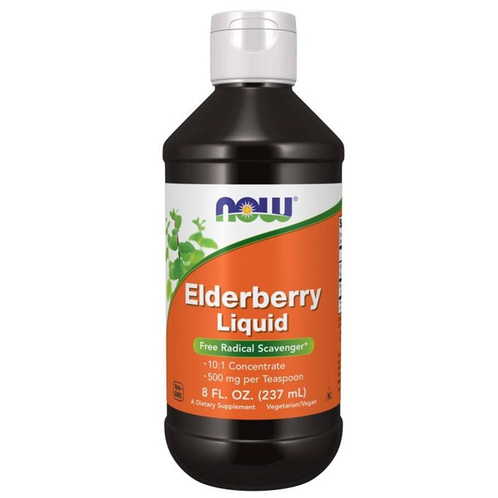 Elderberry, Liquid - 237 ml. - NOW Foods