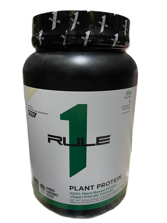 Plant Protein, Vanilla Creme - 620 grams - Rule One