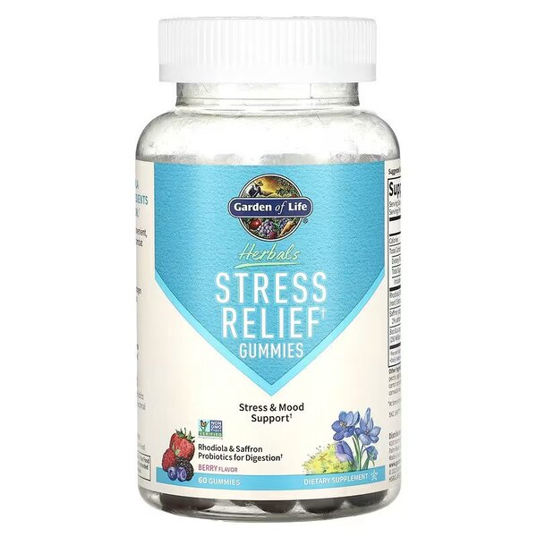 Stress Relief Gummies, Berry - 60 gummies - Garden of Life