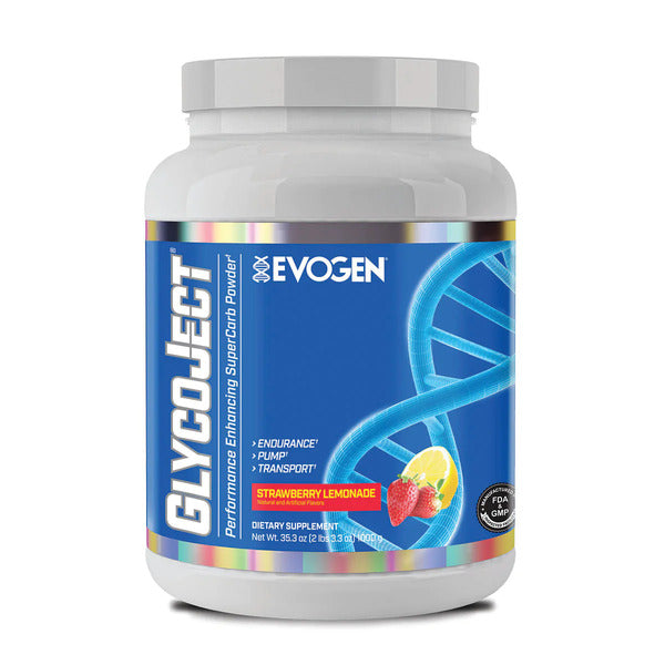 GlycoJect, Strawberry Lemonade - 1000 grams - Evogen