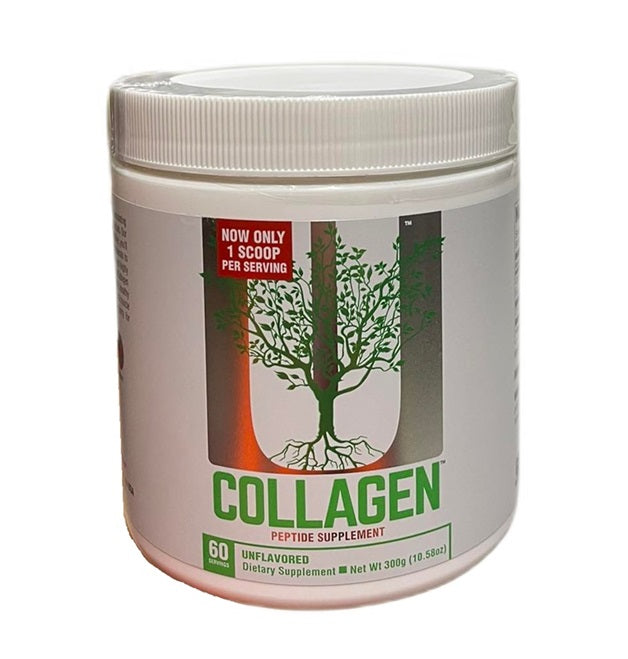 Collagen, Unflavored - 300 grams - Universal Nutrition
