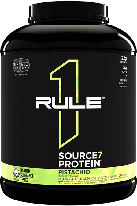 Source7 Protein, Pistachio Gelato - 2260 grams - Rule One