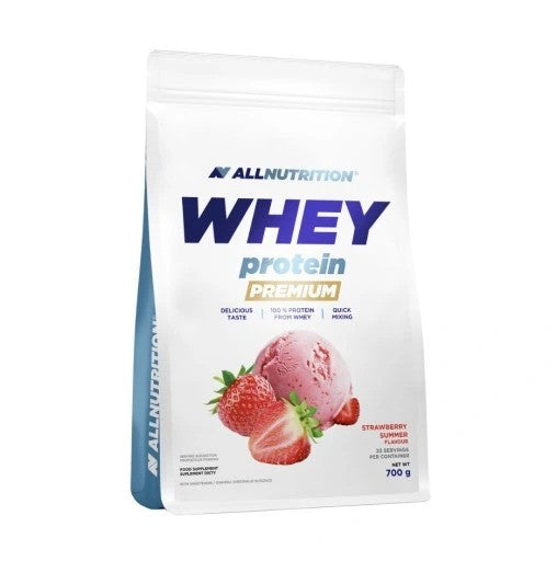 Whey Protein Premium, Strawberry Summer - 700 grams - Allnutrition