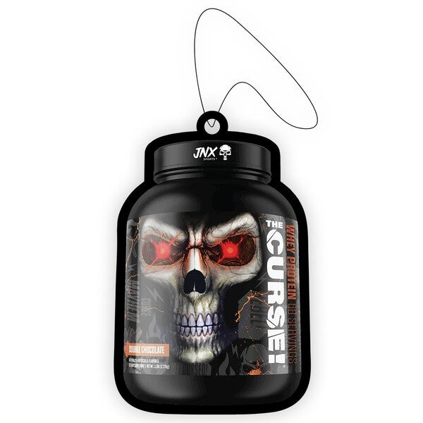 The Curse! Whey Protein Tub Air Freshener, Vanilla - JNX Sports