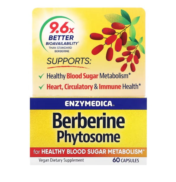 Berberine Phytosome - 60 caps - Enzymedica