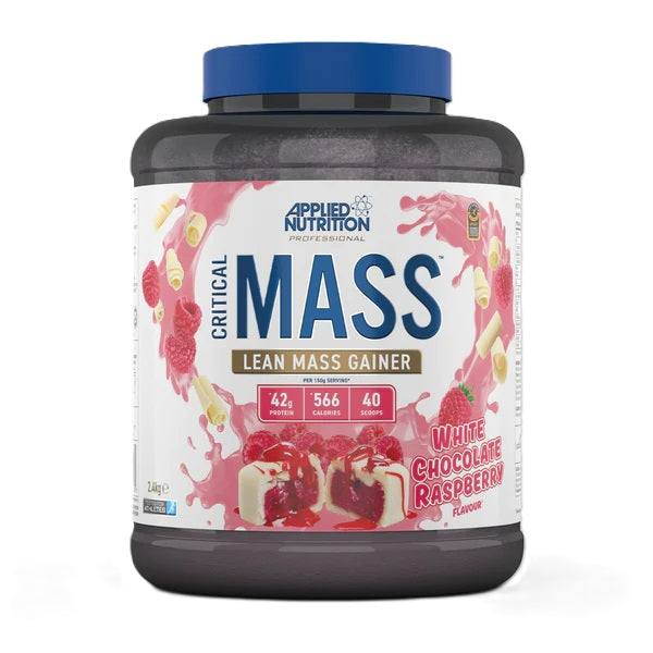 Critical Mass - Professional, White Chocolate Raspberry - 2400 grams - Applied Nutrition