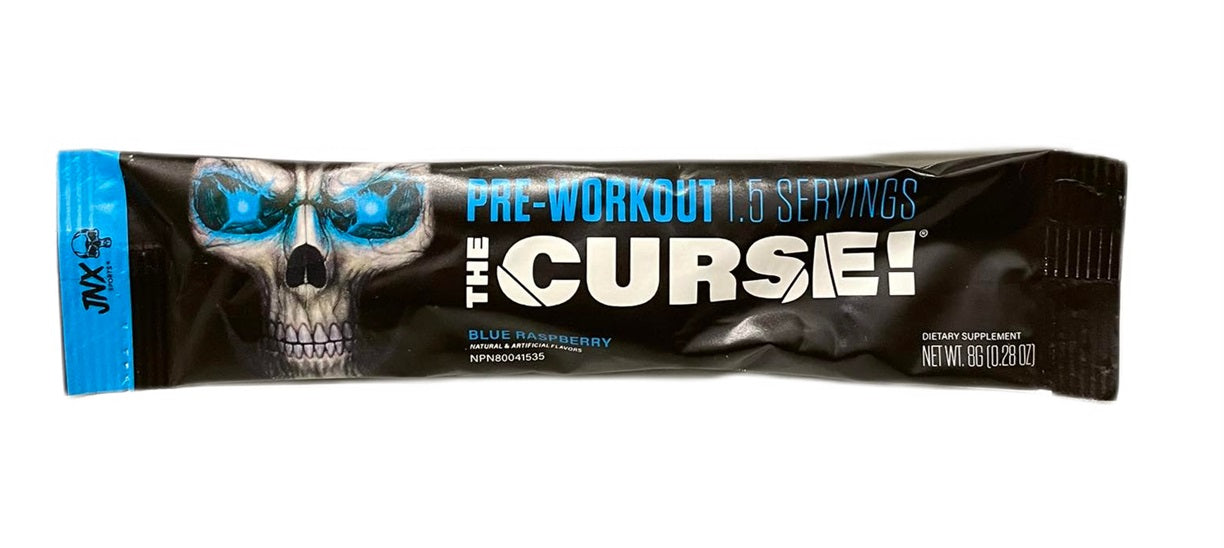 The Curse!, Blue Raspberry - 8 grams (1 serving) - JNX Sports